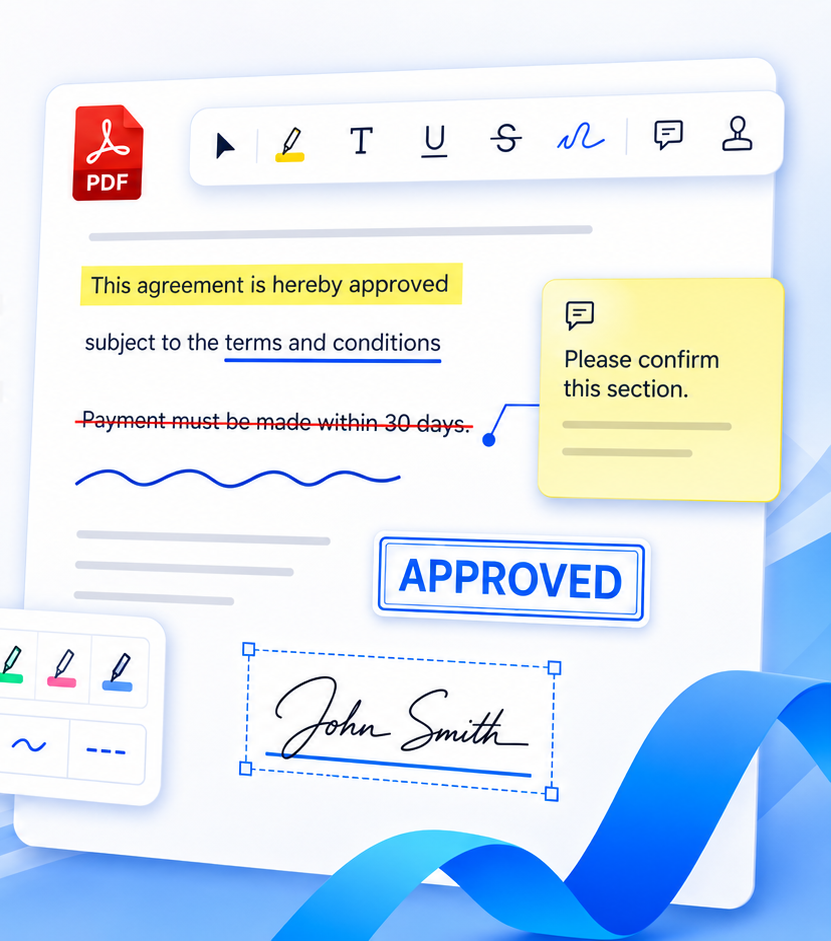 PDF annotations